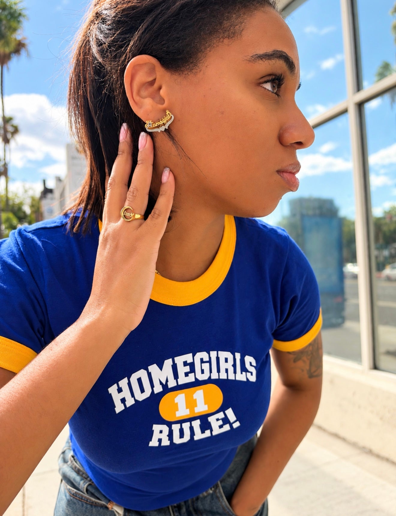 Homegirl Double Plated Earrings
