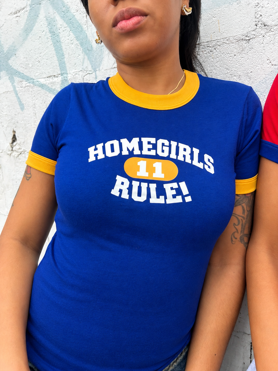 HOMEGIRLS★RULE! Ringer S/S Tee
