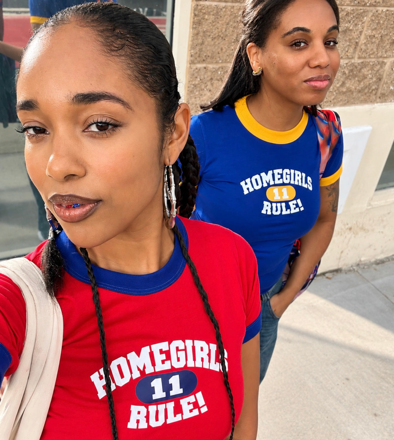 HOMEGIRLS★RULE! Ringer S/S Tee