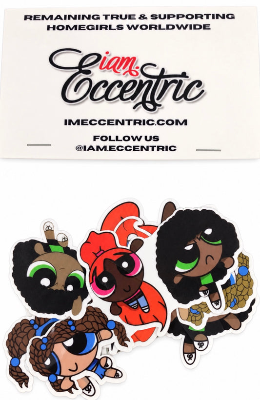 Power Puff Homegirls Sticker Pack